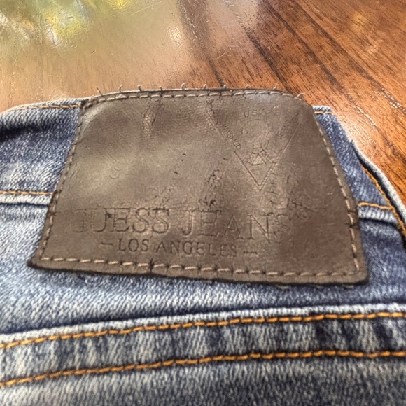 Guess women's Brit Rocker slim taper leg jeans 33 x 32 - Picture 11 of 13